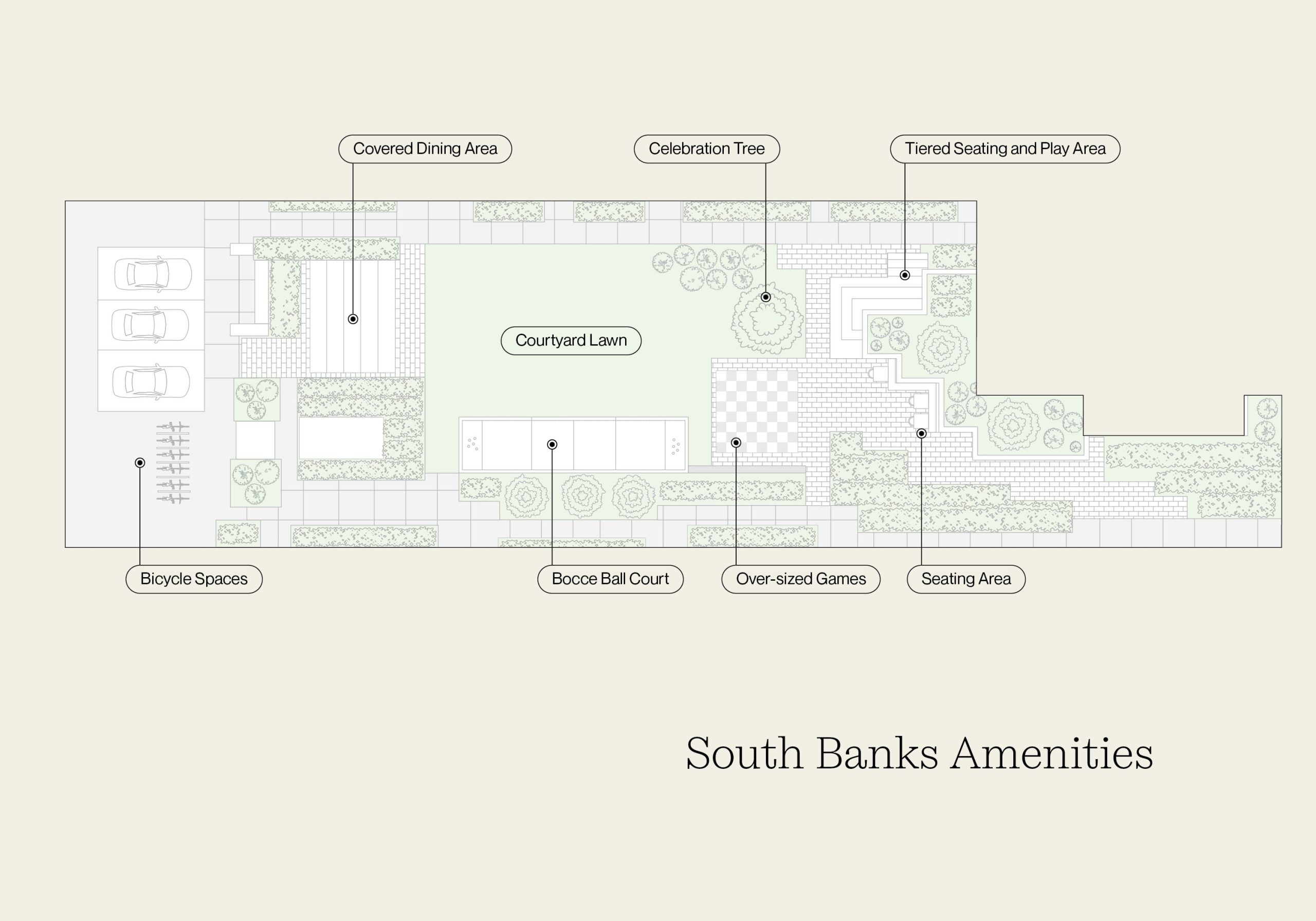 South Banks Towns amenity site plan, Lakeview Village, Mississauga